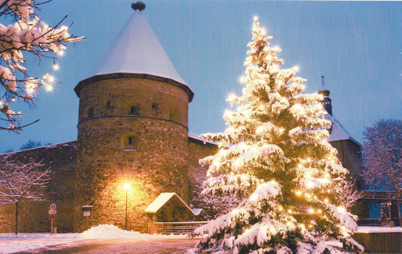 Gasthof Zur Burg Hohenberg an der Eger Bagian luar foto
